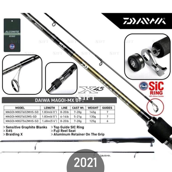 Joran Galatama Daiwa Magoi Mx Gt [2021] 562 602 Fuji Kolam Resmi