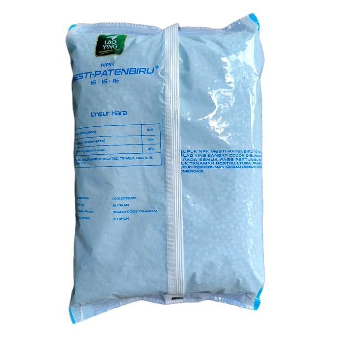 TERLARIS Pupuk NPK 16-16-16 Biru Lao Ying 1 Kg Selamat Berbelanja
