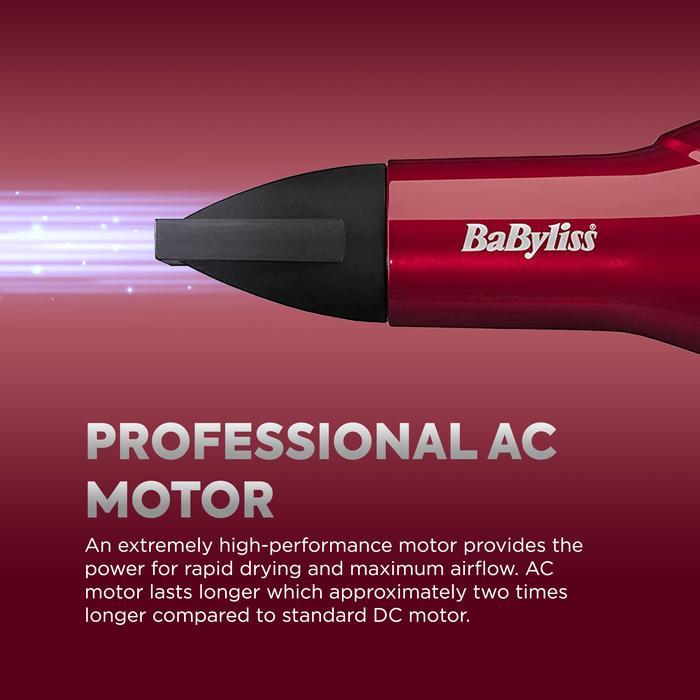 Babyliss Paris Salon Light Dryer 5568Bu Pengering Rambut Hairdryer