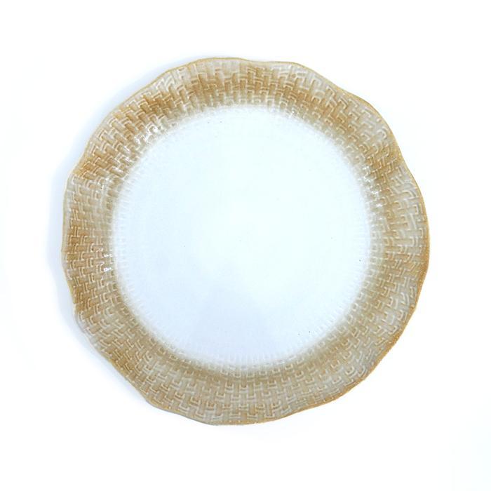 Nuanza Piring Makan Keramik Unik / Gantari Plate