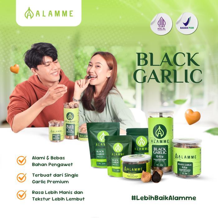 Bawang Hitam Tunggal Black Garlic Alamme 500Gr