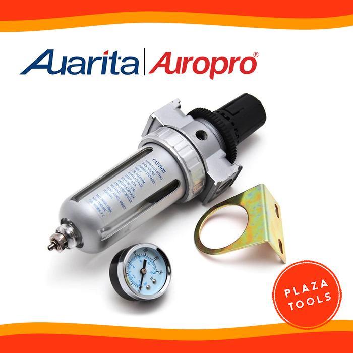 Single Air Filter Regulator Spray Gun Auarita Afr-80 Kompresor 1/4"