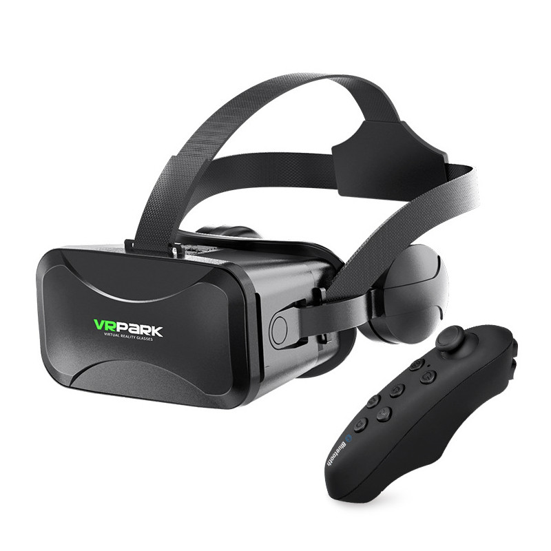 PROMO HARI INI  VR Virtual Reality Glasse with Controller 3D VR Headset for Android Smartphone 4.5-6