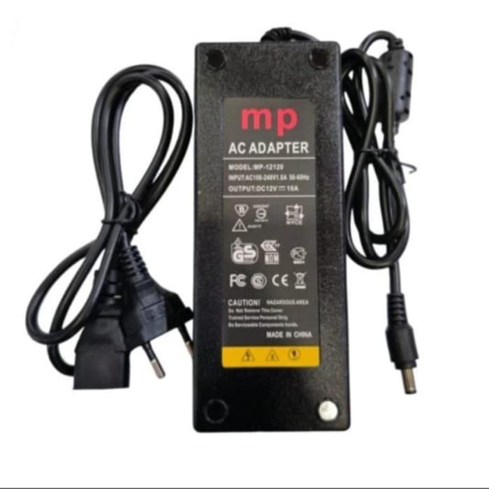Adaptor 10a 12v Adaptor 12v 10a Adaptor Cctv Dvr Adaptor Lampu Led DC Shop