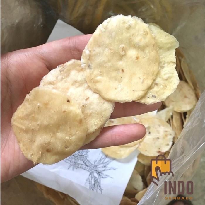 Opak Singkong Mentega 1kg / Opak Bulat Singkong 1 kg / Opak Super / Opak Medan
