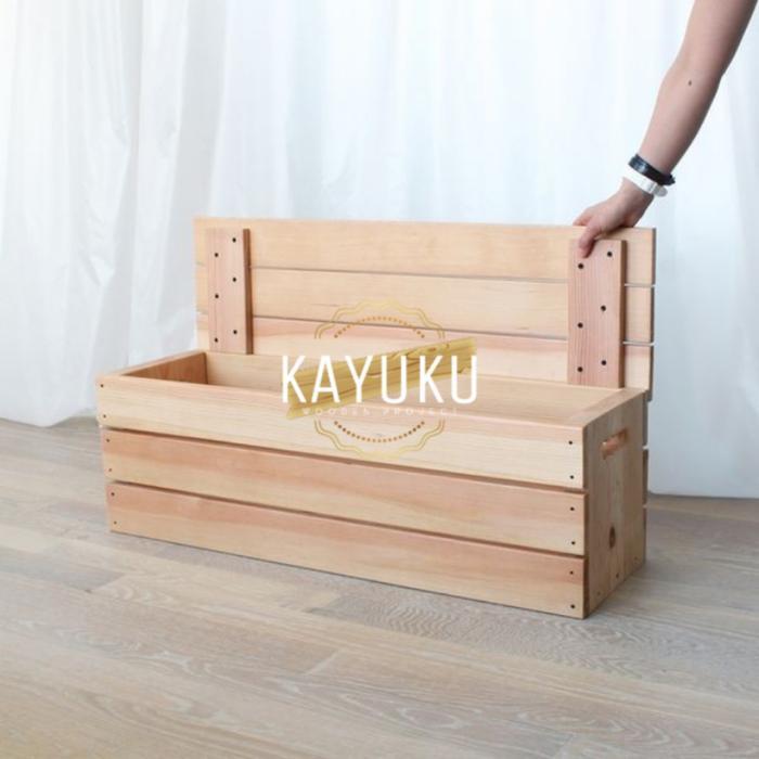 WOODEN CRATE / WOOD BOX PETI KAYU KOTAK KAYU DEKORASI RUSTIC STORAGE