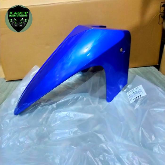 spakbor depan zx130 biru