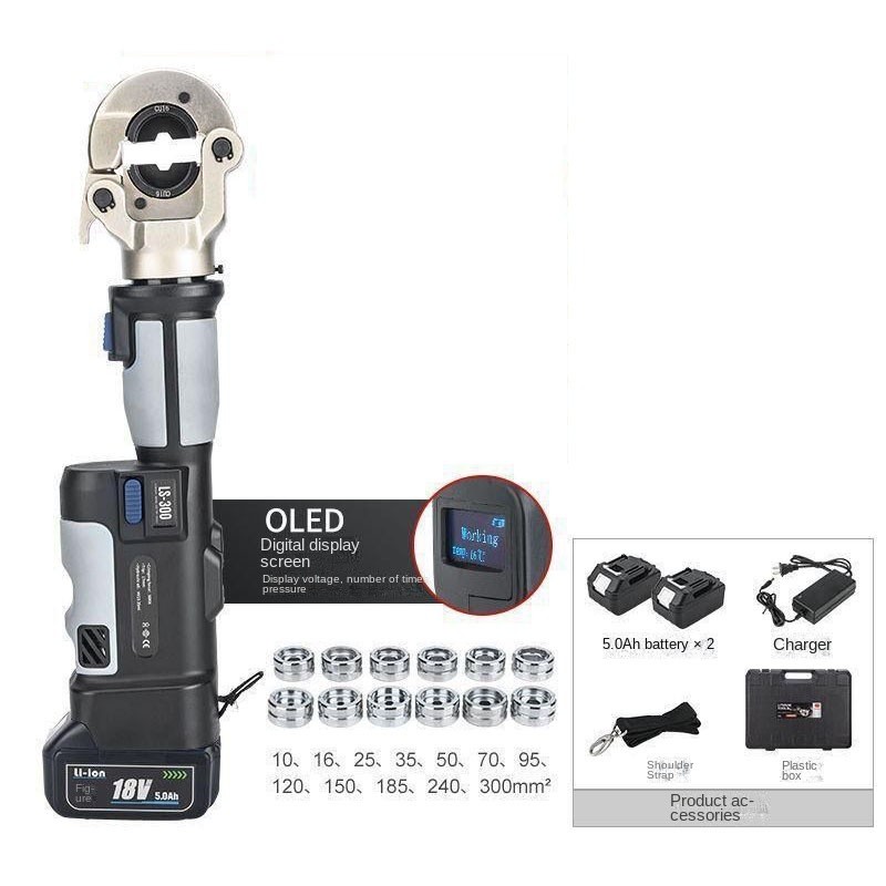 Terbatas LS-300 New Cordless Electric Hydraulic Fixture Portable Copper Aluminum Cable Terminal 16-3