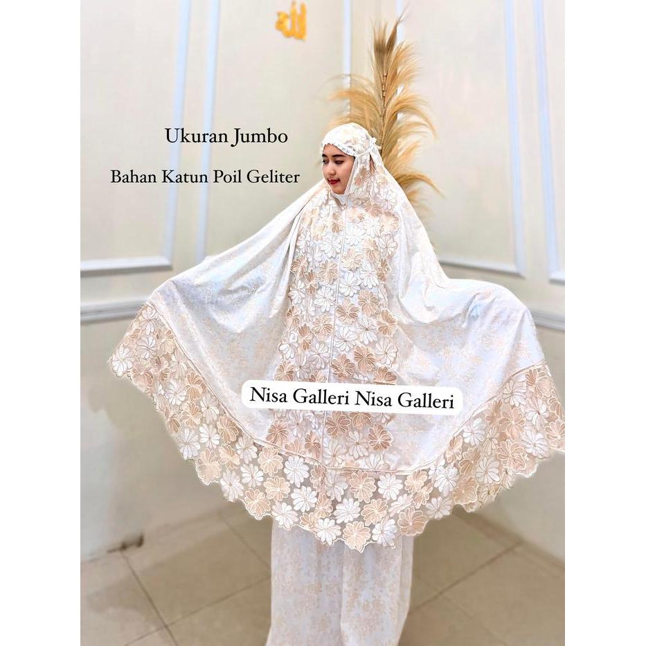 Mukena Bunga Mukena Cantik Mukena Mewah Ramadhan 2024 Nisa Galleri
