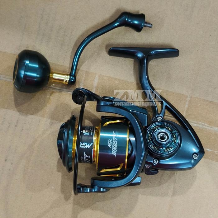 Reel Pancing Maguro Maguro Dinasty 4000 5000 6000 Spinning Reel Aluminium Saltwater Drag Halus