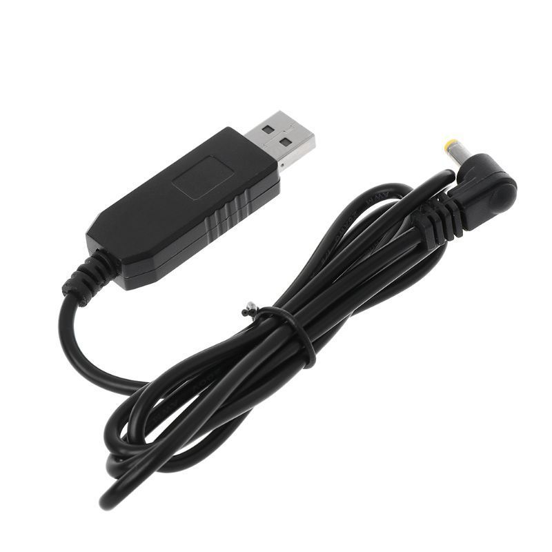Black USB Charger Cable with Indicator Light For BaoFeng BF-UVB3 UV-X9 UV-10R UV-S9 PLUS UV-860 Bate