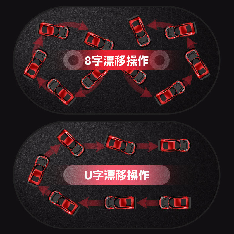 4WD Children'S Desktop Remote Control Car Toy Stunt Remote Control Drift Car Rc Mini Racing 2.4g