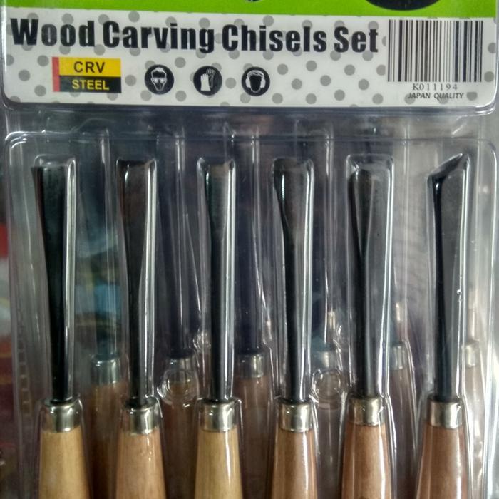 PAHAT BUBUT SET 60PCS ALAT UKIR KAYU ATAU KIKIR