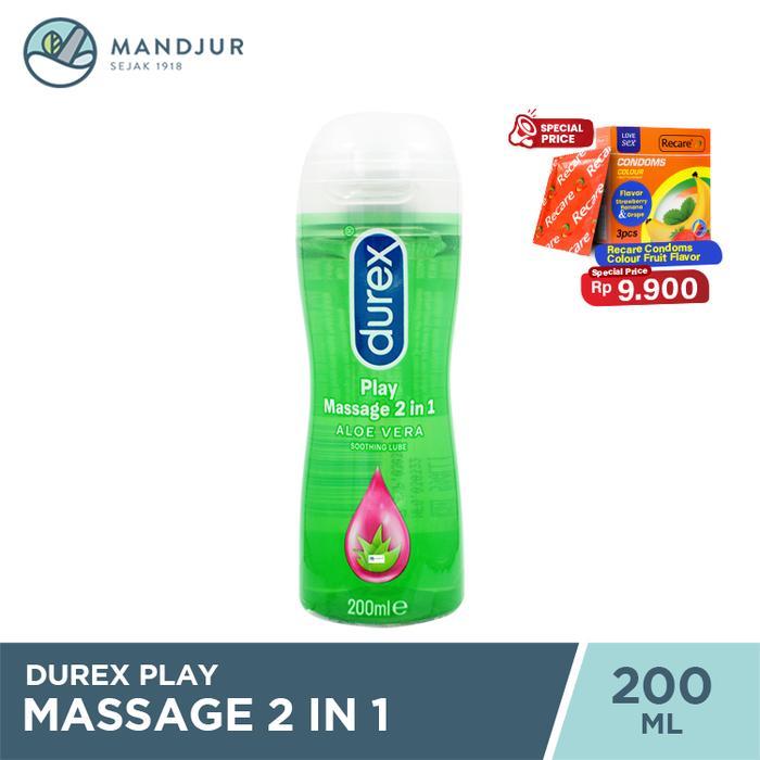 Dexie_Store Durex Play Massage 2In1 Lubricant Pelumas
