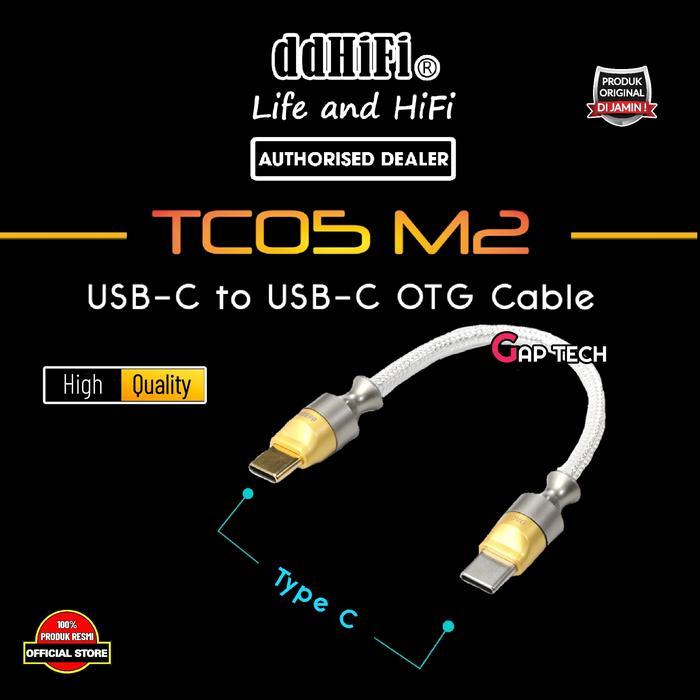 Dd Ddhifi Tc05 M2 / Tc 05 M2 / Tc05M2 Usb C To Usb C Otg Cable