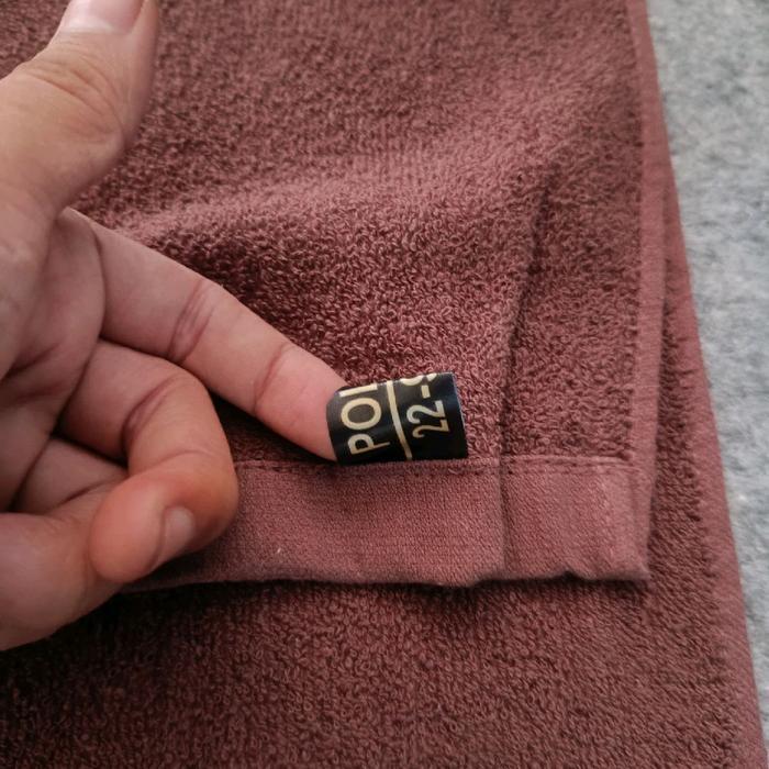 Handuk Besar Coklat Jatah Polri / Handuk Jatah Polisi / Handuk Jatah Polri