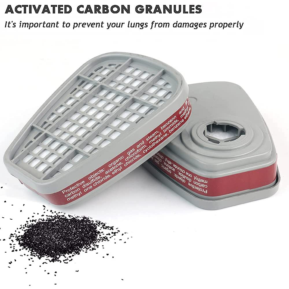 Cod Filter Masker Gas Respirator / Powercom Cartridge Filter Untuk Masker Gas Respirator Anti-Virus