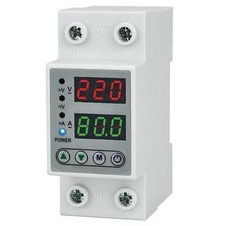 MCB Digital kWh Meter Digital Meteran Listrik PLN Digital 2 Phase 2P