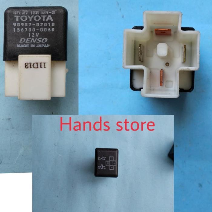 Relay Fuse Box Hitam Kaki 4 12V Corolla Great All New Corolla Corona