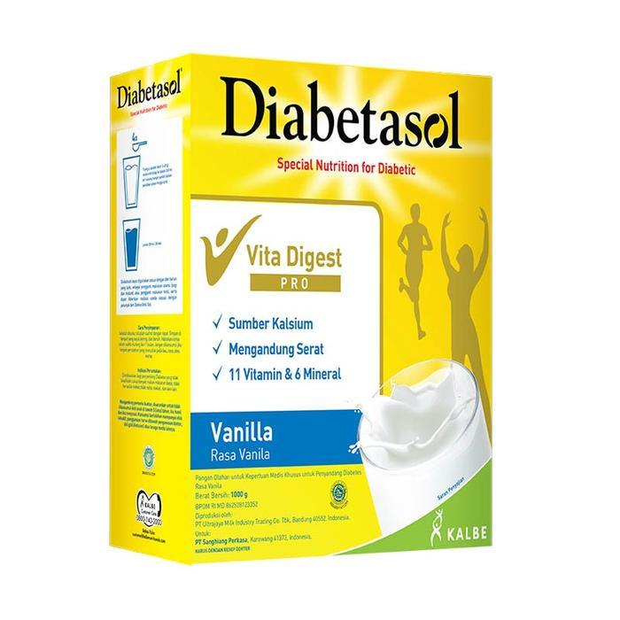 DIABETASOL VANILA 1000GRAM