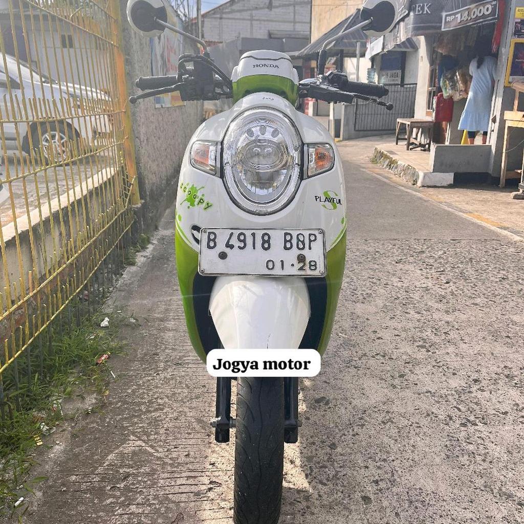 Honda Scoopy Fashion Th.2018 motor bekas berkualitas Jogyamotor