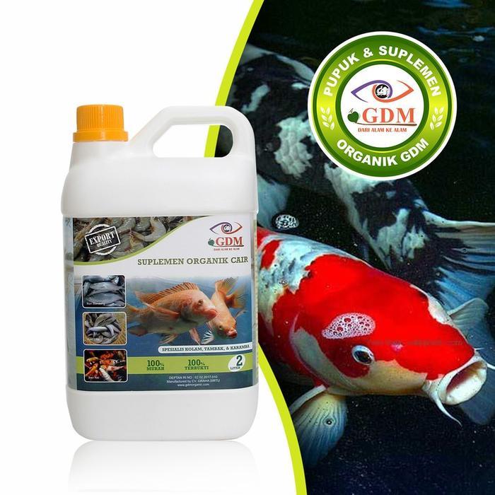 SUPLEMEN KOI ORGANIK GDM 2 LITER