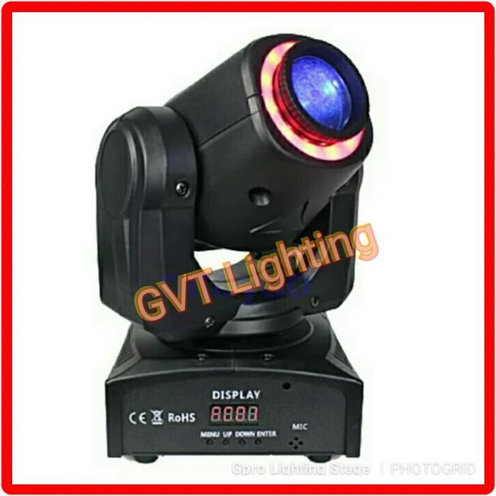 Mini Beam Moving Head 80 Watt 7 Gobos Variasi