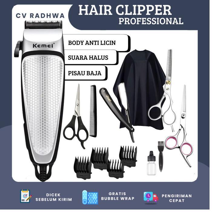 Alat Cukur Rambut Kumis Jenggot Brewok Listrik Hair Clipper Kabel Anti Low Battery