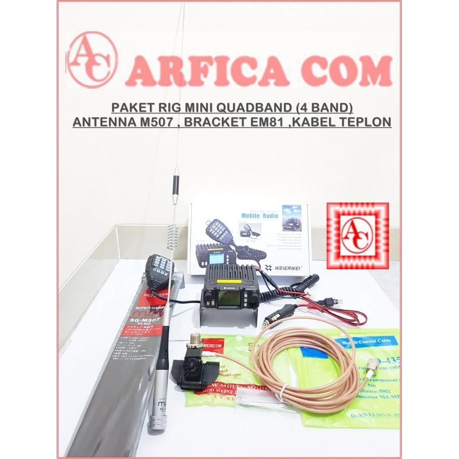 JUAL RIG MINI WEIRWEI KT8900D 4BAND - RADIO RIG WEIRWEI KT 8900D - ELEKTRONIKK  SHP