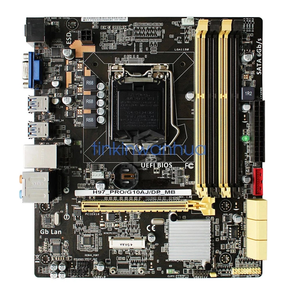 ASUS H97-PRO Motherboard H97-PRO/G10AJ/DP_MB Intel H97 LGA 1150 DDR3 32G ATX Core i3-4330 4370 4570S