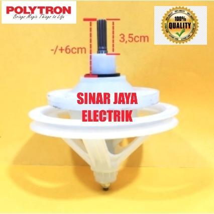 GEARBOX MESIN CUCI POLYTRON 2 TABUNG PWM 7363