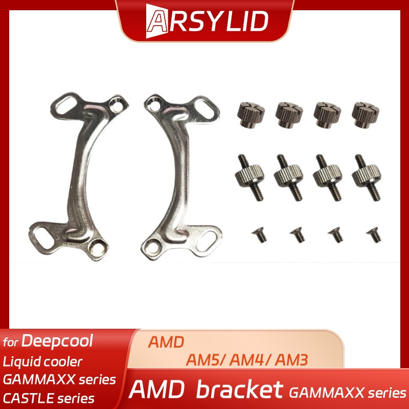For Deepcool Coolers Gamx Castle Bracket Socket Am4 Am5 Tr4 Lga1700 1200 Water Cooler