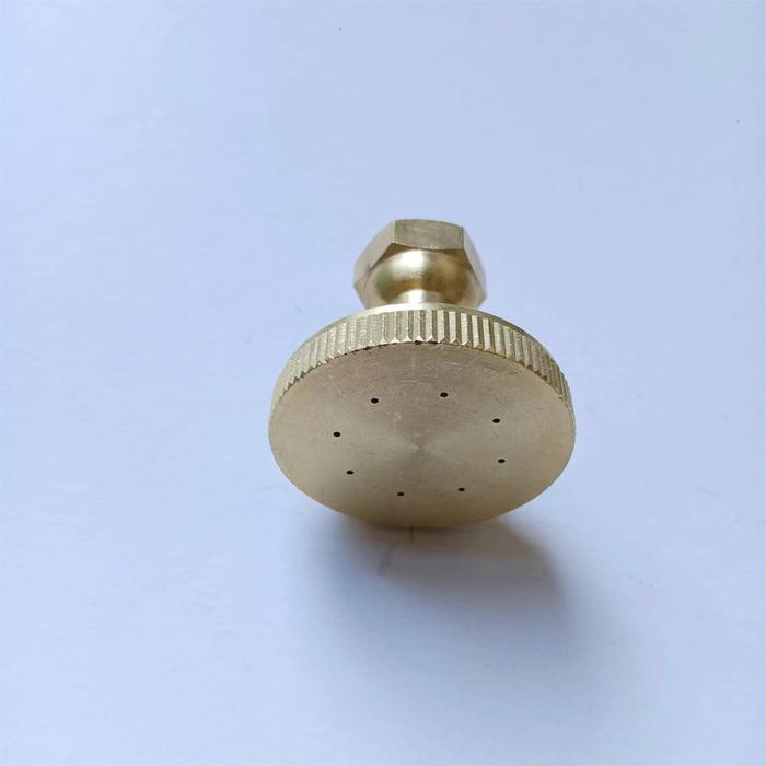 HottomeNozzle Sprayer Nozel Spuyer Kuningan Kabut Embun Halus 8 Mata Lubang Bengkok