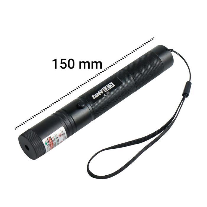 Super Power Laser Pointer Green Lazer 1Mw 532Nm + Baterai-Yl-301 Terjamin