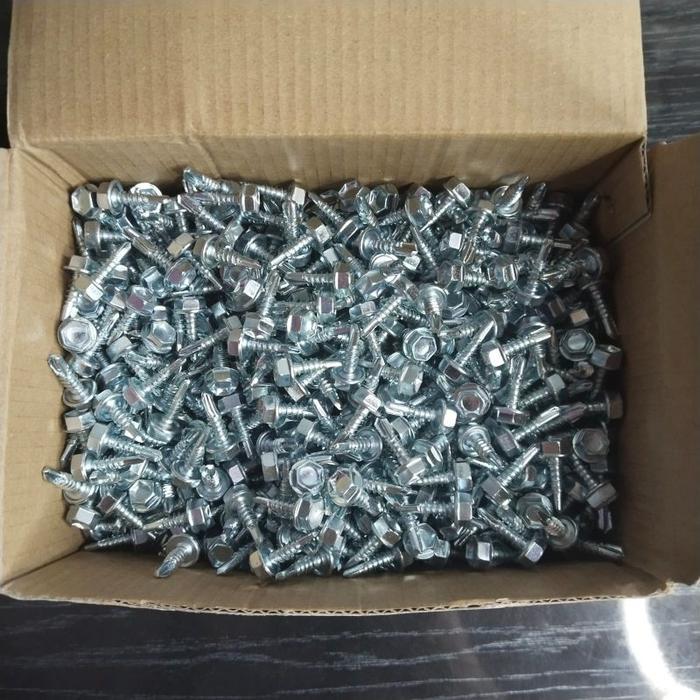 GF baut roofing baut rumping 1016 100 pcs scrup baja ringan 1016 baut rooping