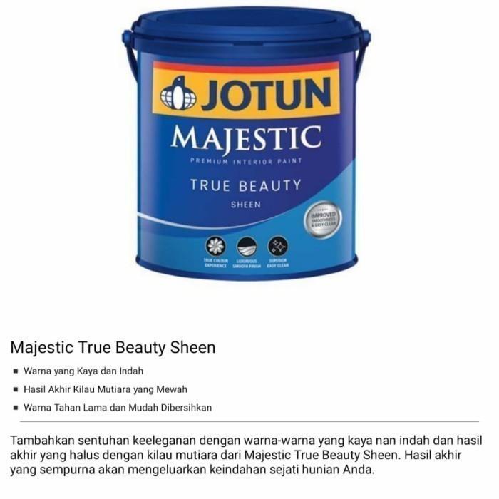 Cat Tembok Jotun True Beauty Sheen 8470 Smooth White