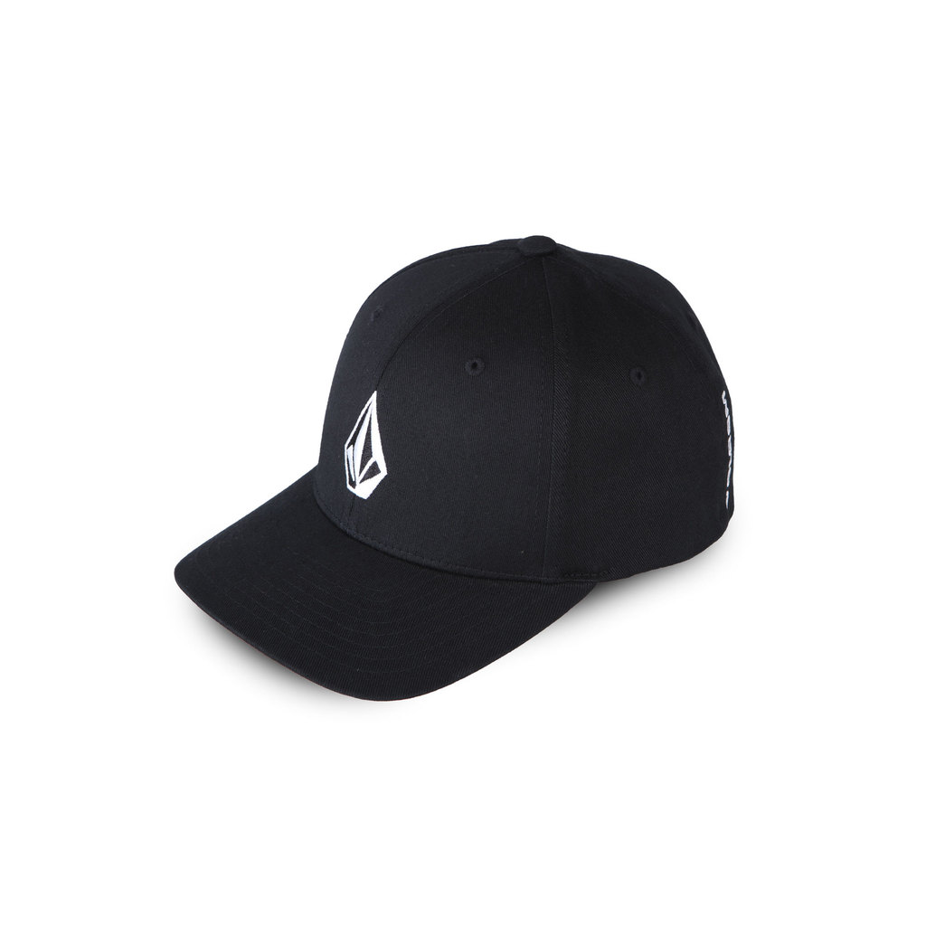VOLCOM - YCP FULL STONE FLEXFIT HAT BLACK