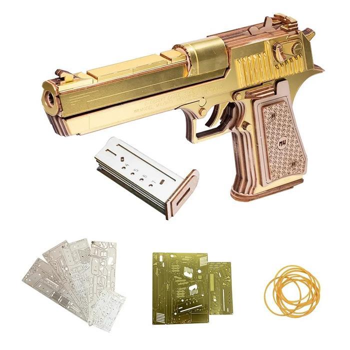 MOGADA - 3D Metal Puzzle Desert Eagle Mainan Susun Edukasi