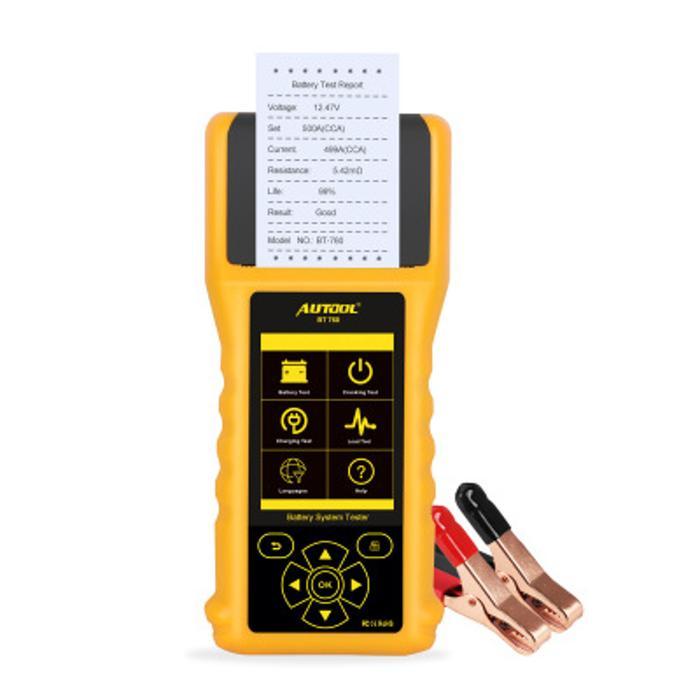 AUTOOL BT760 MOBIL BATERAI TESTER KAPASITAS INTERNAL RESISTANCE
