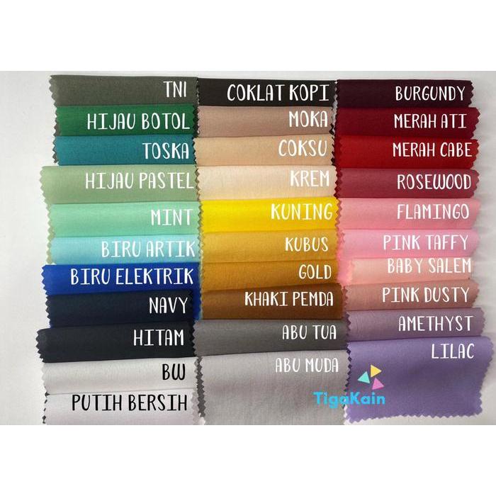 1 meter Kain Furing Asahi / Bahan Puring