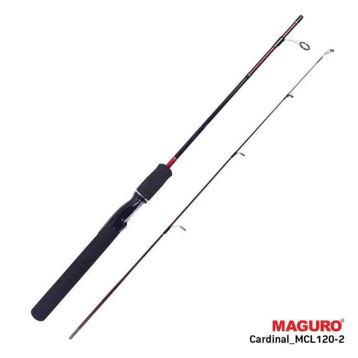 Joran Maguro Cardinal Ring Fuji 4-12 6-14Lbs 120-180Cm Spinning Kolam Danau Rawa ~Indonesia