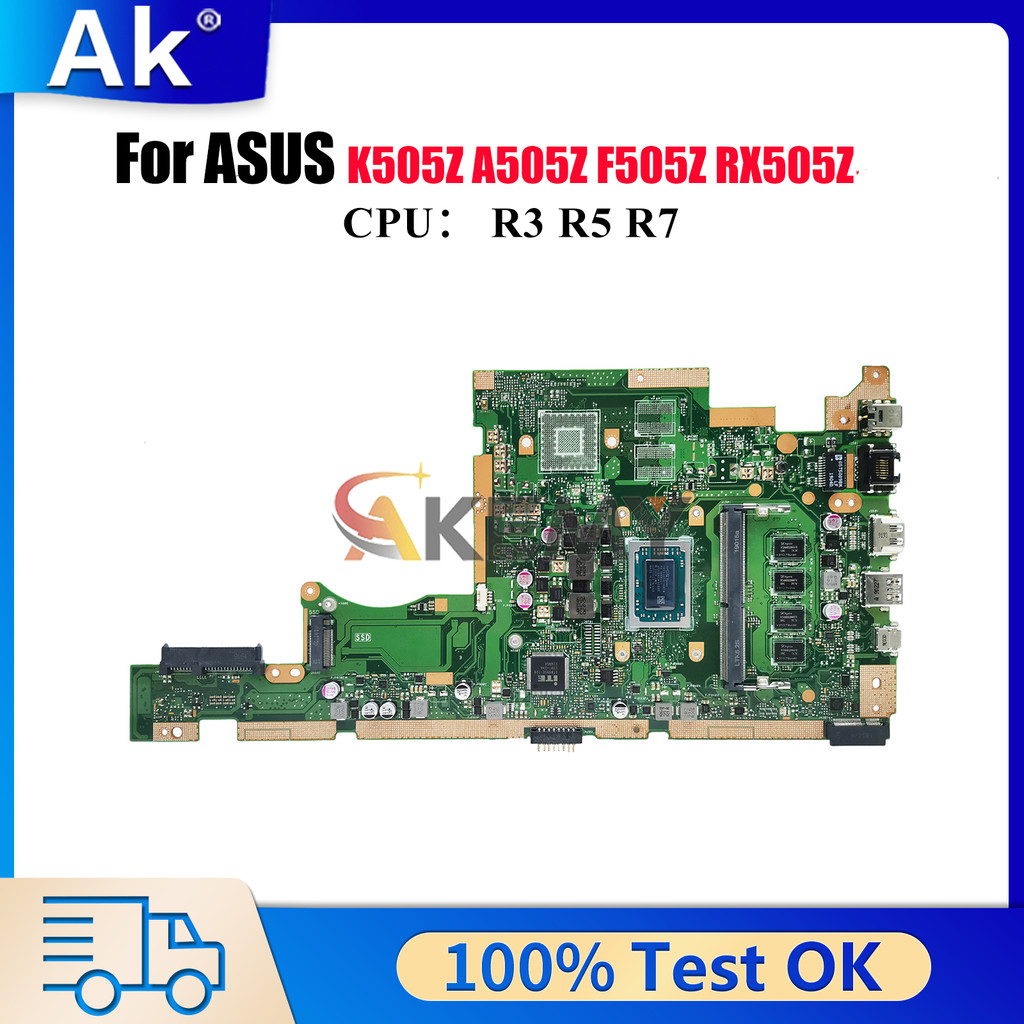X505Za Laptop Motherboard For Asus Vivobook Rx505Z X505Za F505Z K505Z A505Z X505Z Mainboard With R3
