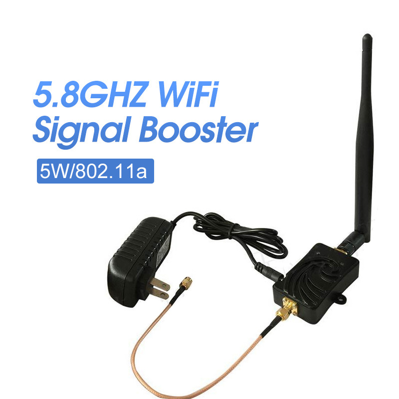 BEST SELLER COMFAST Wifi Signal Booster 5.8Ghz 5W 802.11a Signal Extender Wifi Repeater Broadband Am