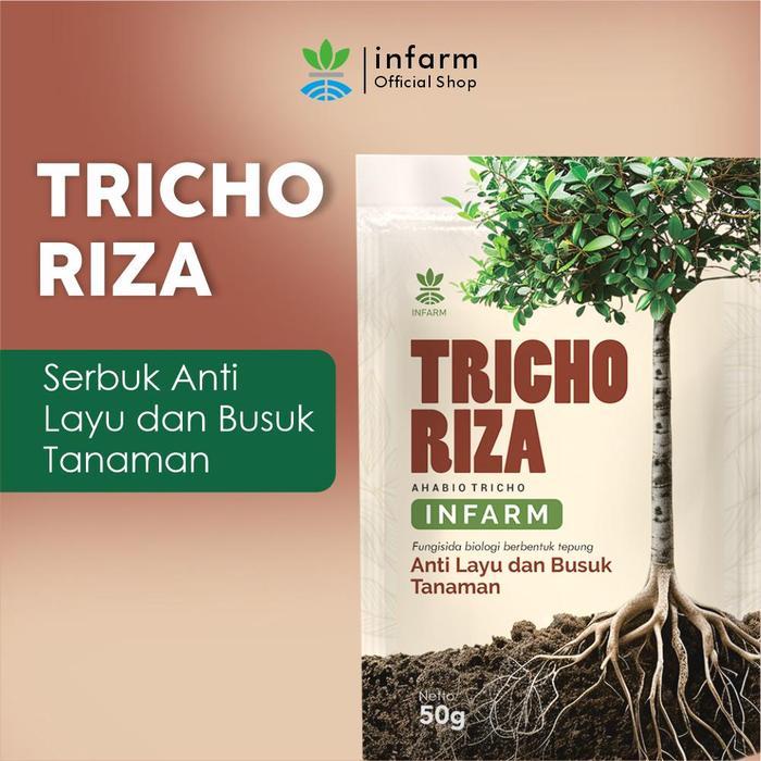 INFARM - Tricho Derma Organik Serbuk Pengendali Jamur dan Bakteri Trichoderma Fungisida Pupuk