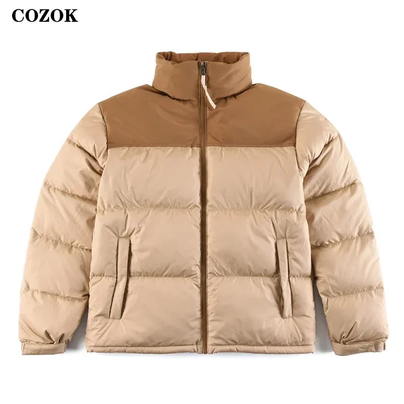 Cozok Fashion Down Jacket 2023 Winter Men's Brand Hooded Long Sleeve Thick Duck Down Jacket Down