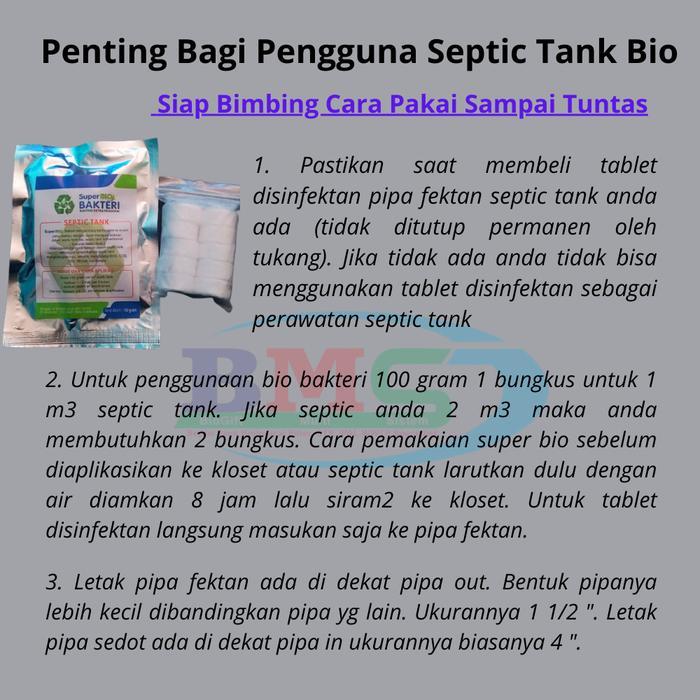 Bio Super Bakteri + Clorine Untuk Septic Tank Mampet Pesanan Khusus
