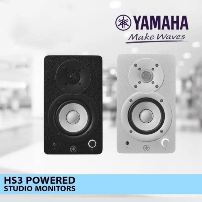 Yamaha studio Monitor speaker HS3 HS-3 HS 3 Garansi resmi - CDEL
