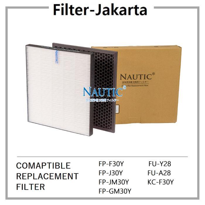filter udara untuk sharp fp f30y pengganti hepa filter FZ-F30HFE