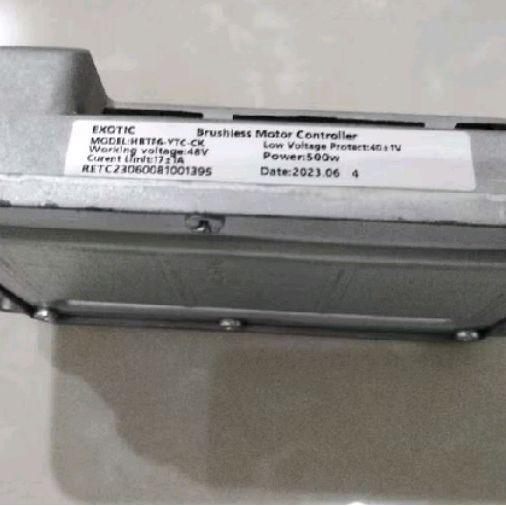 Controller Sepeda Listrik Exotic Revolve 48V 500Watt untuk Berkendara Outdoor Pacific