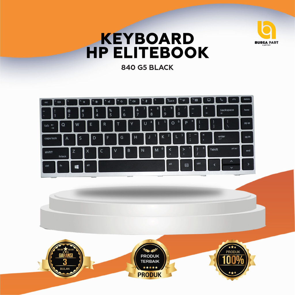 Keyboard HP Elitebook 840 G5 Black